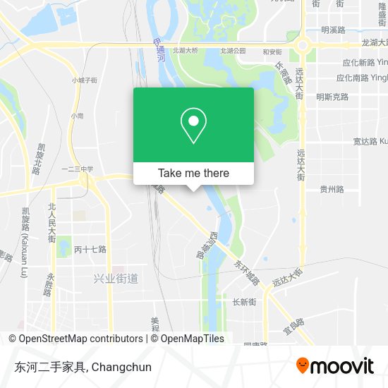 东河二手家具 map