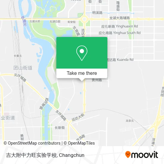 吉大附中力旺实验学校 map