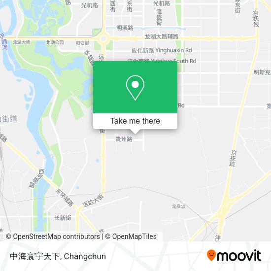 中海寰宇天下 map
