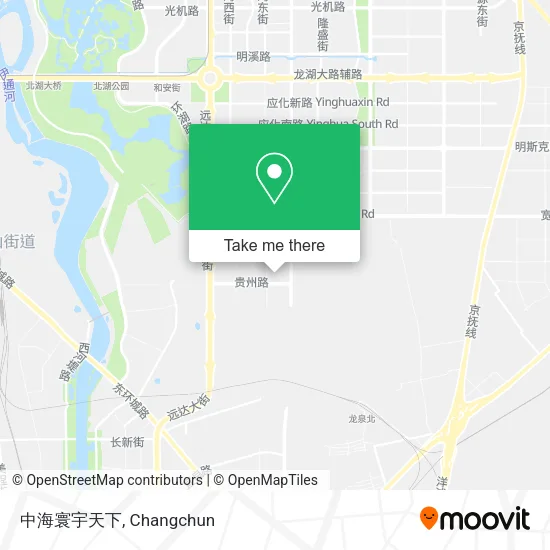 中海寰宇天下 map