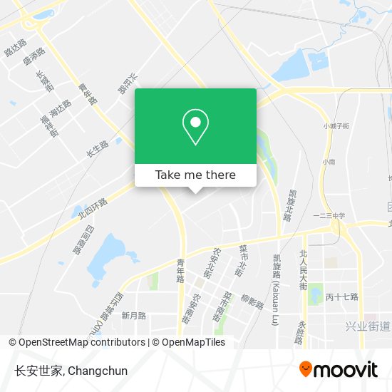 长安世家 map