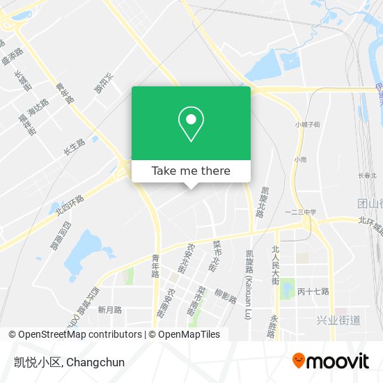 凯悦小区 map
