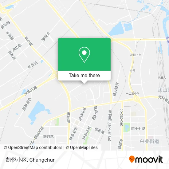 凯悦小区 map