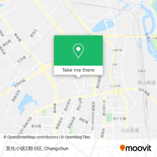 英伦小镇2期-D区 map