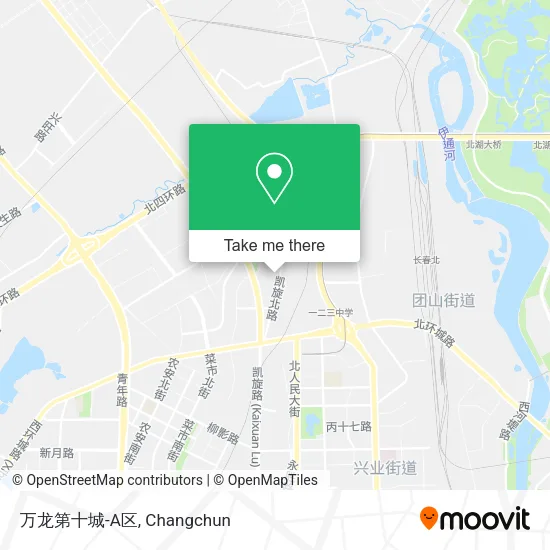 万龙第十城-A区 map