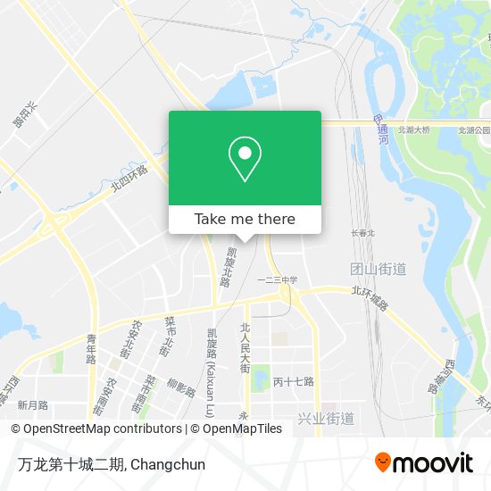 万龙第十城二期 map