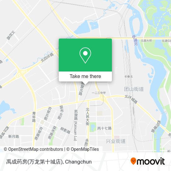 禹成药房(万龙第十城店) map