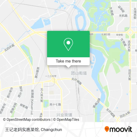 王记老妈实惠菜馆 map
