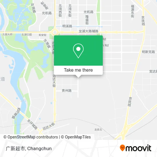 广新超市 map