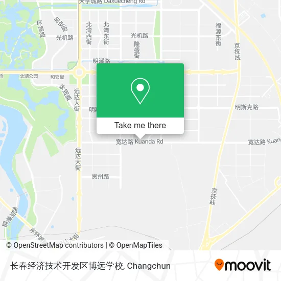 长春经济技术开发区博远学校 map