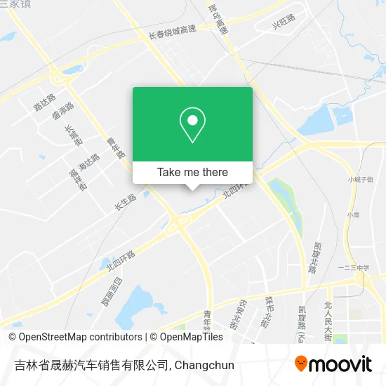 吉林省晟赫汽车销售有限公司 map