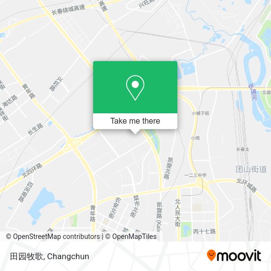 田园牧歌 map