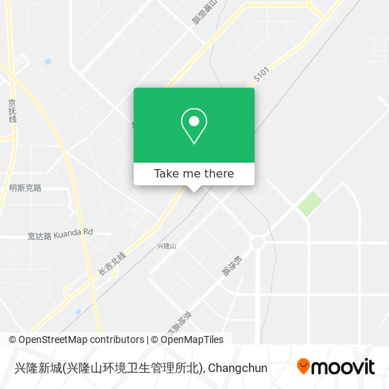 兴隆新城(兴隆山环境卫生管理所北) map