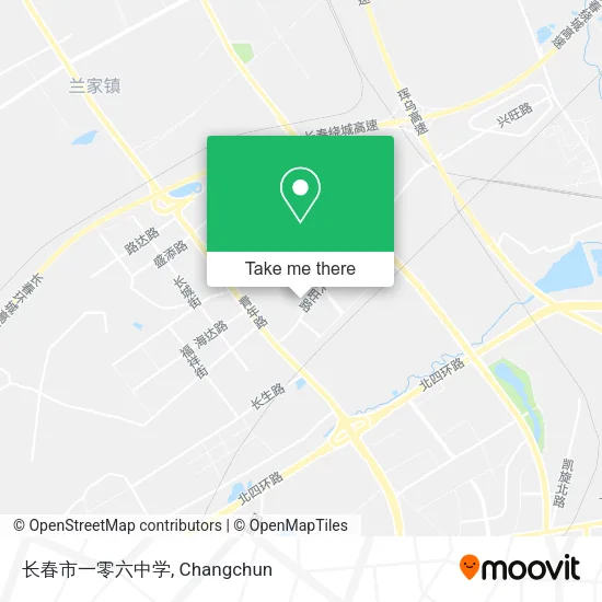 长春市一零六中学 map