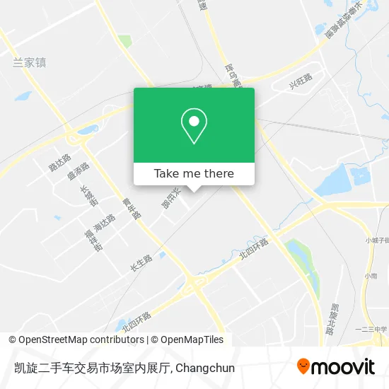 凯旋二手车交易市场室内展厅 map