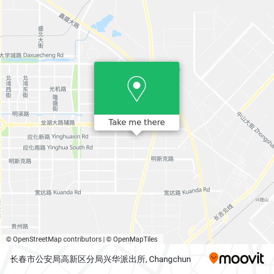 长春市公安局高新区分局兴华派出所 map