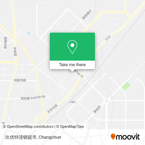 比优特连锁超市 map