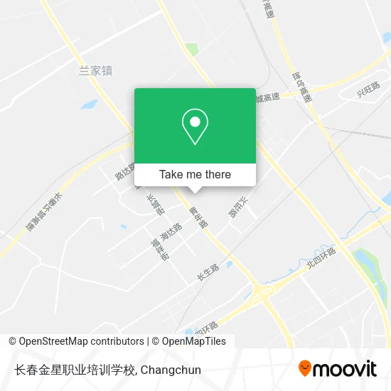 长春金星职业培训学校 map