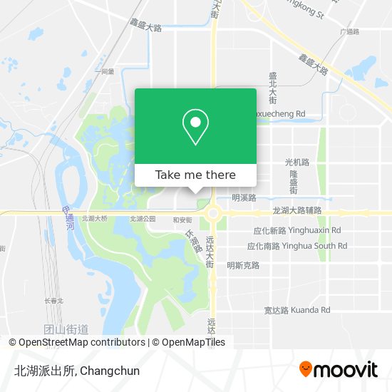 北湖派出所 map