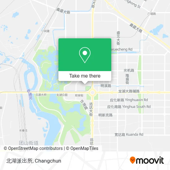 北湖派出所 map