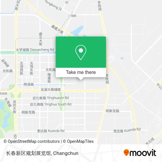 长春新区规划展览馆 map