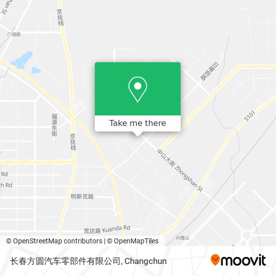 长春方圆汽车零部件有限公司 map