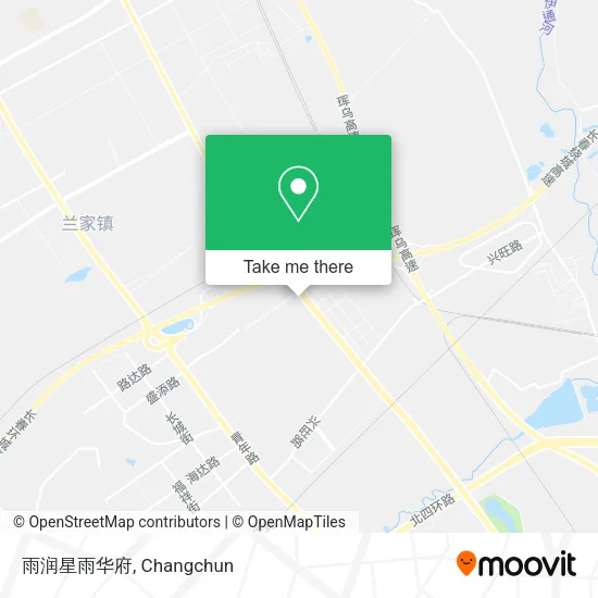 雨润星雨华府 map