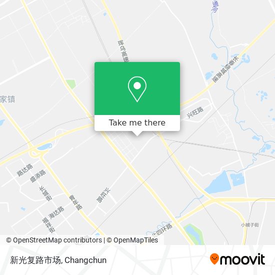 新光复路市场 map