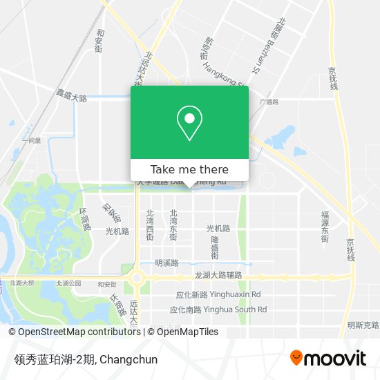 领秀蓝珀湖-2期 map
