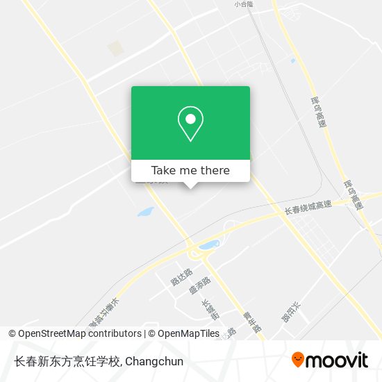 长春新东方烹饪学校 map