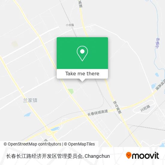 长春长江路经济开发区管理委员会 map