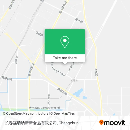 长春福瑞纳新新食品有限公司 map