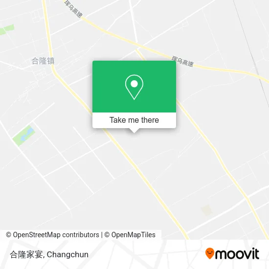 合隆家宴 map