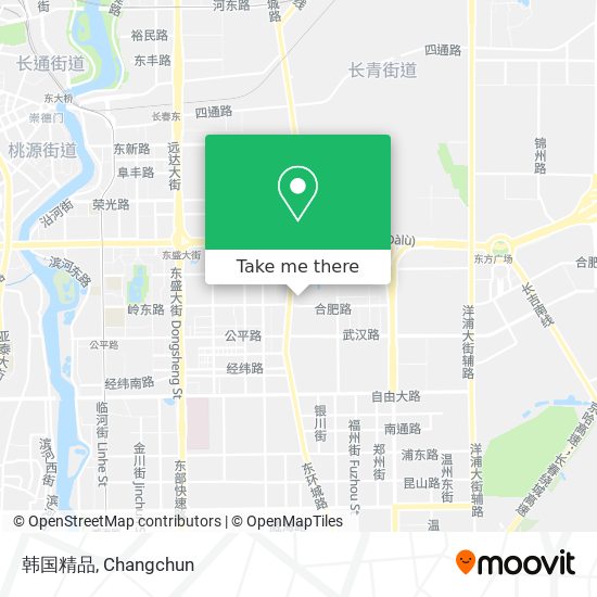 韩国精品 map
