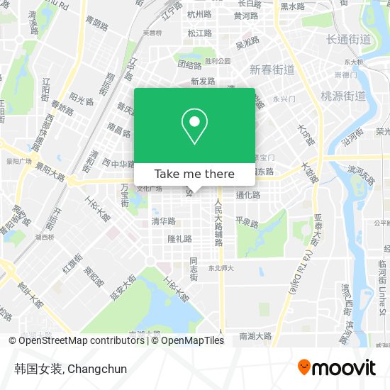 韩国女装 map