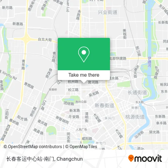 长春客运中心站-南门 map