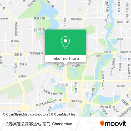 长春高速公路客运站-南门 map