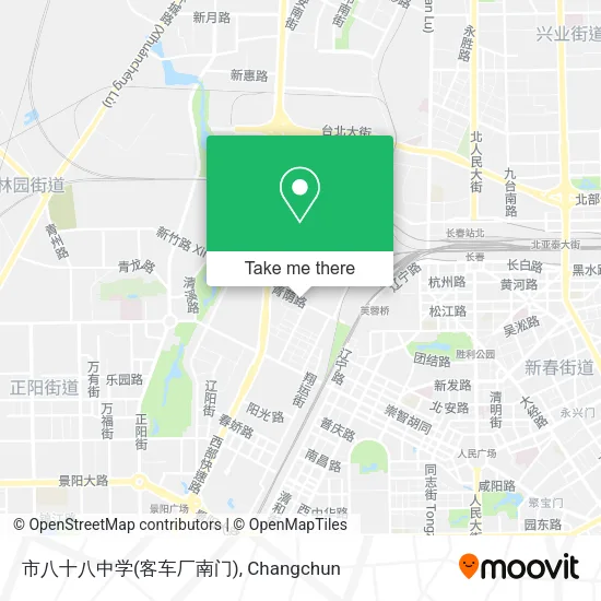 市八十八中学(客车厂南门) map