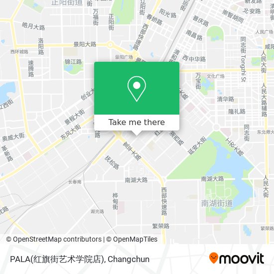 PALA(红旗街艺术学院店) map