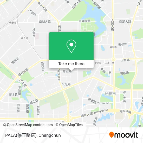 PALA(修正路店) map