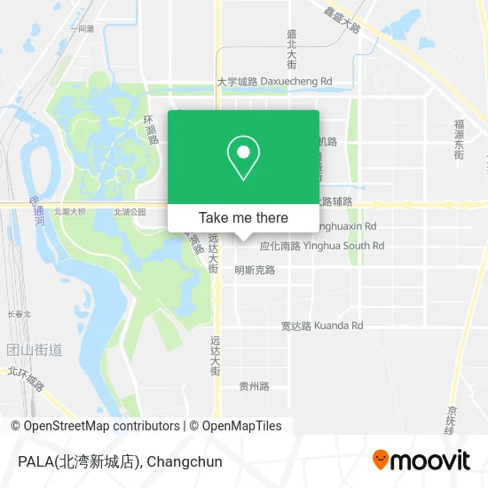 PALA(北湾新城店) map