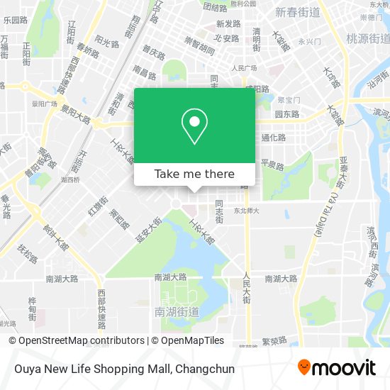 Ouya New Life Shopping Mall map