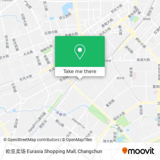 欧亚卖场 Eurasia Shopping Mall map