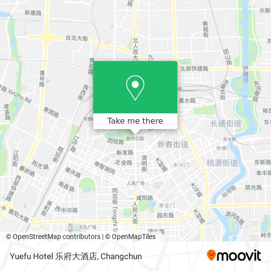 Yuefu Hotel 乐府大酒店 map