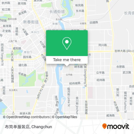 布简单服装店 map