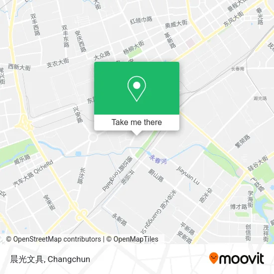 晨光文具 map