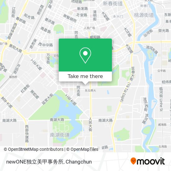 newONE独立美甲事务所 map