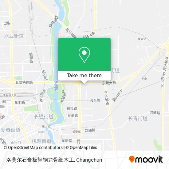 洛斐尔石膏板轻钢龙骨细木工 map