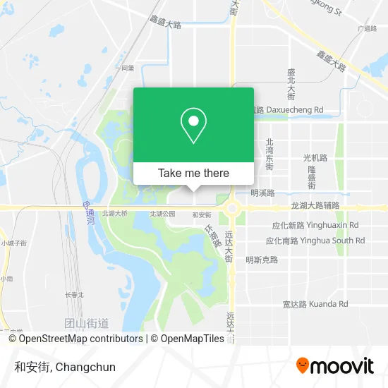 和安街 map