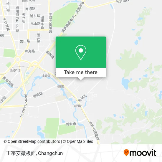正宗安徽板面 map